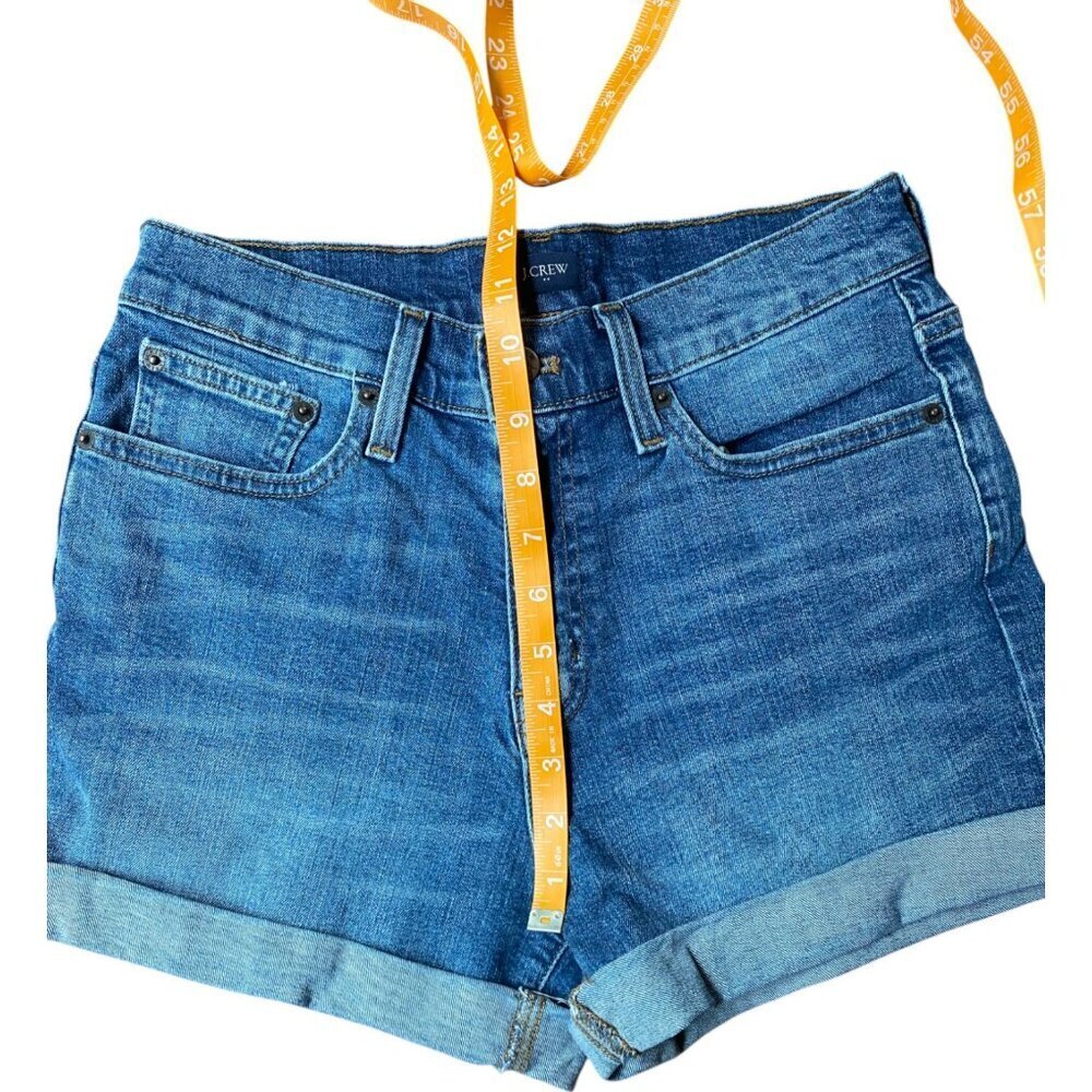 J. Crew Classic Denim Shorts Sz 25 - Picture 7 of 8